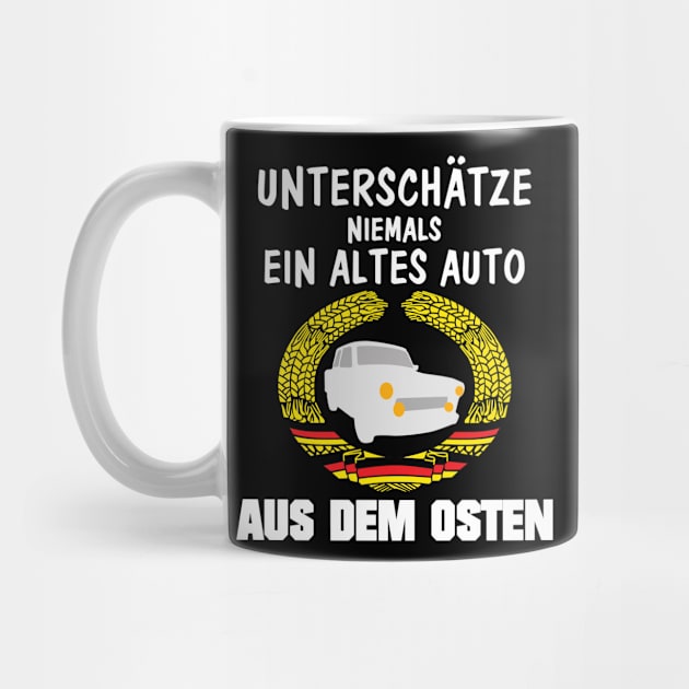 Trabi Trabbi DDR Auto Ostdeutschland by UNKREATIVDESIGNS